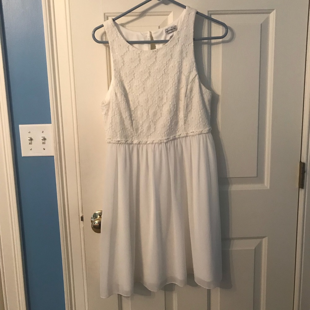 White dress